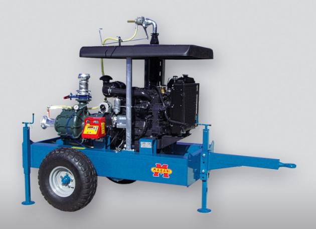 Motor Pump unit with IVECO MOTORS Serie NEF Engine and CAPRARI Pump