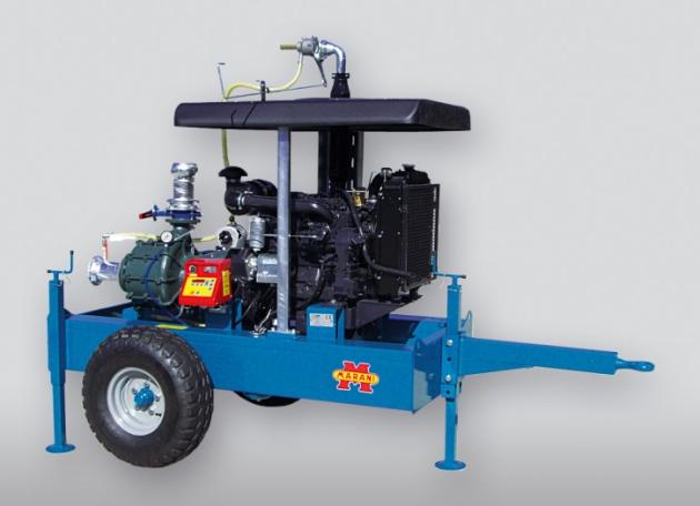 Motor Pump unit with John Deere Engine and CAPRARI Pump