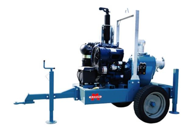 SELF PRIMING Motor Pumps with water-cooled engine on Trolley